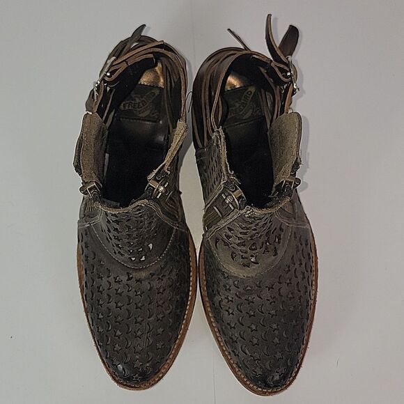 Freebird By Steven Dahlia Leather Women's Ankle Boots - Picture 8 of 12